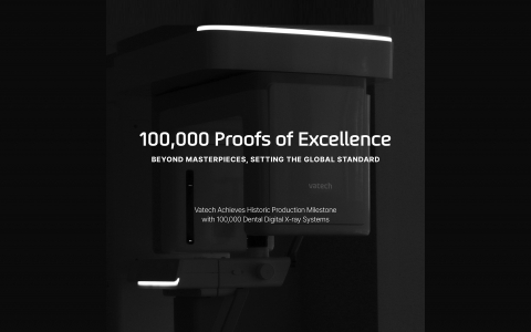 Vatech Achieves Historic Production Milestone with 100,000 Dental Digital X-ray Systems